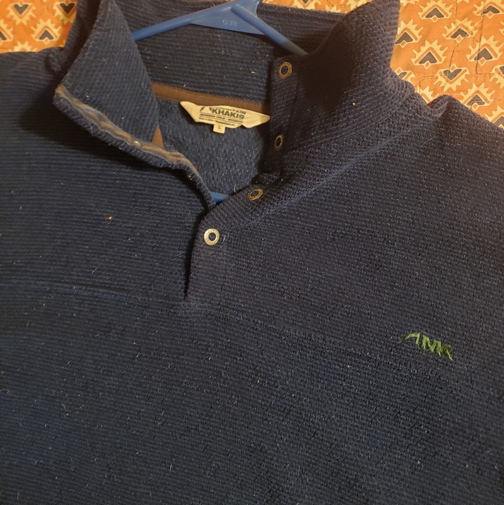 Mountain Khaki 1/4 Button Pullover - image 2